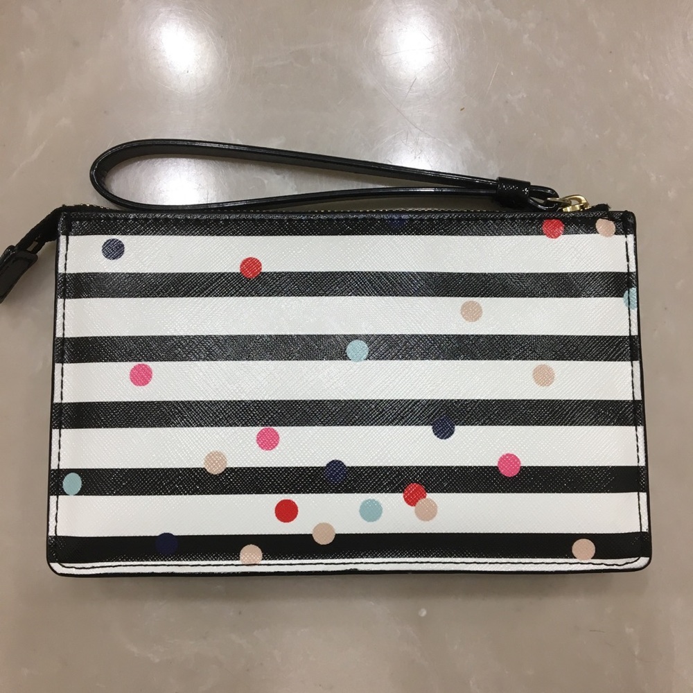 ❌SOLD❌NWT Kate Spade Cameron St. Confetti Wristlet - Picture 4 of 8